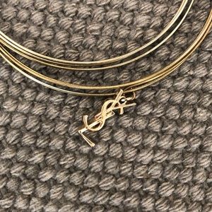 YSL Monogram Gold Bracelet